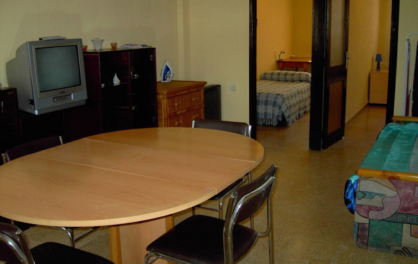 Location de vacances - Appartement à Valence - salle à manger/salon