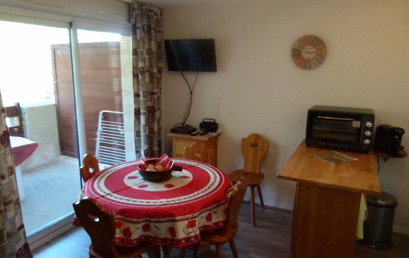 Location de vacances - Appartement à Saint-Lary-Soulan - Salle à manger