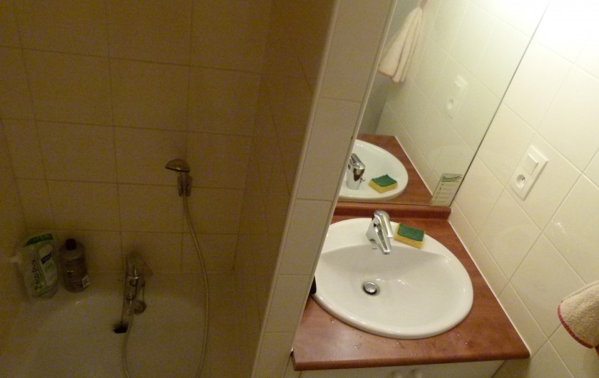 Location de vacances - Appartement à Saint-Lary-Soulan - Salle de bains