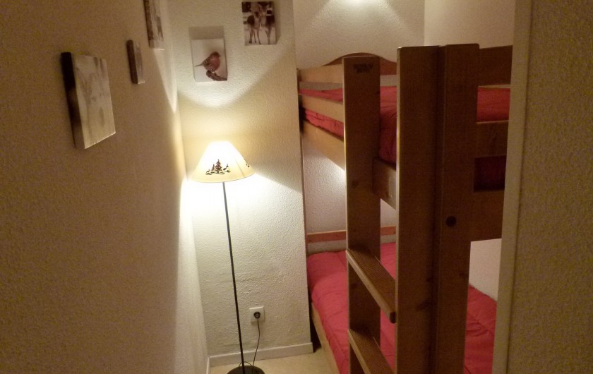 Location de vacances - Appartement à Saint-Lary-Soulan - chambre cabine