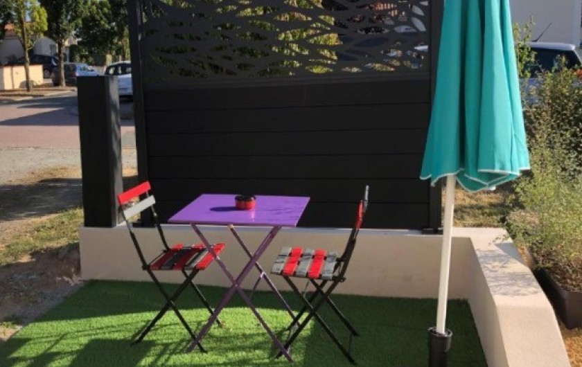 Location de vacances - Chambre d'hôtes à Les Herbiers - Terrasse