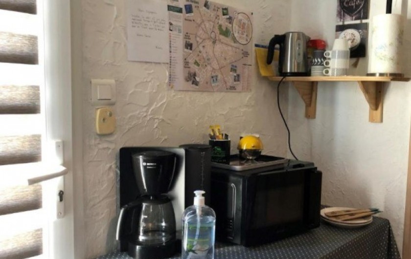 Location de vacances - Chambre d'hôtes à Les Herbiers - Coin petit déjeuner
