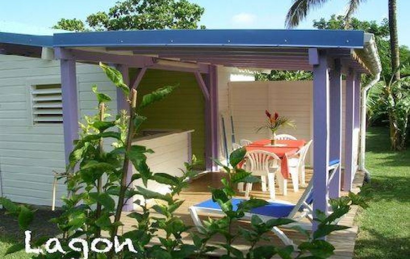 Location de vacances - Bungalow - Mobilhome à Deshaies - bungalow LAGON