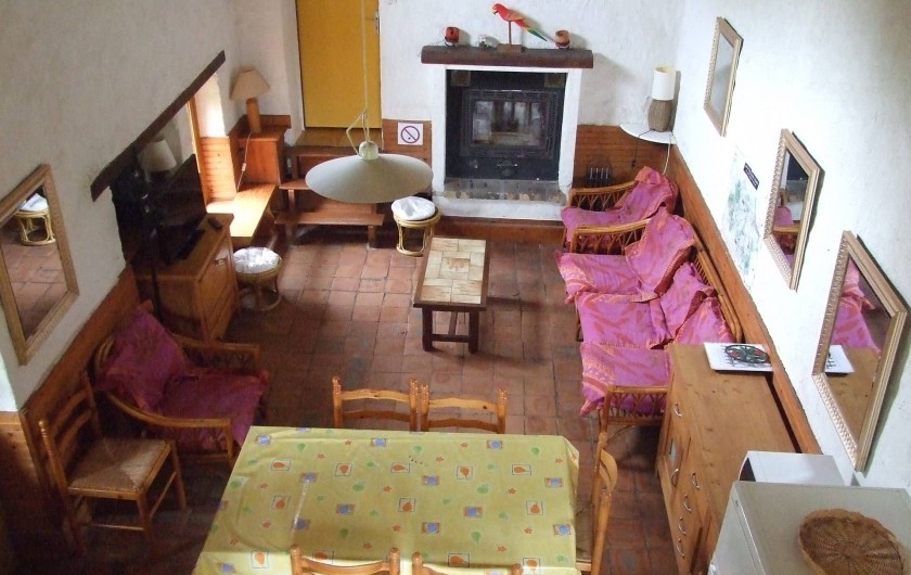 Location de vacances - Maison - Villa à Franchesse - Séjour aile droite