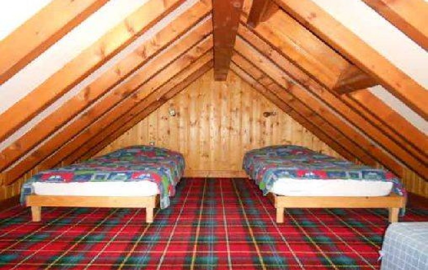 Location de vacances - Gîte à La Bresse - Chambre du gite "le hohneck" 65 m2 -4 pièces plus balcon