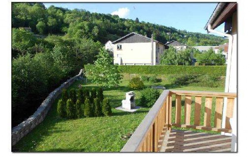 Location de vacances - Gîte à La Bresse - Balcon du gite "le liernat" 3 ièces. 43 m2