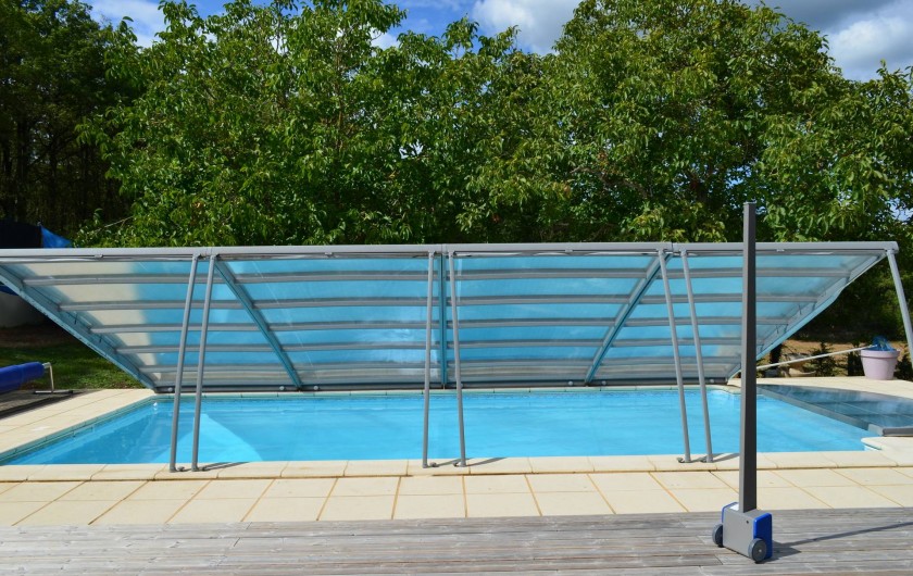 Location de vacances - Villa à Catus - Abri piscine pour l'inter saison
