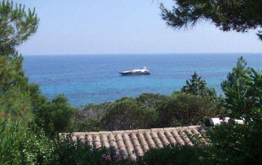 Location de vacances - Villa à Sainte-Lucie de Porto-Vecchio - Vue de la lacation