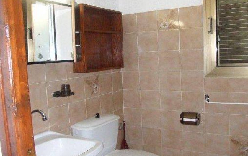 Location de vacances - Villa à Sainte-Lucie de Porto-Vecchio - Salle d'eau