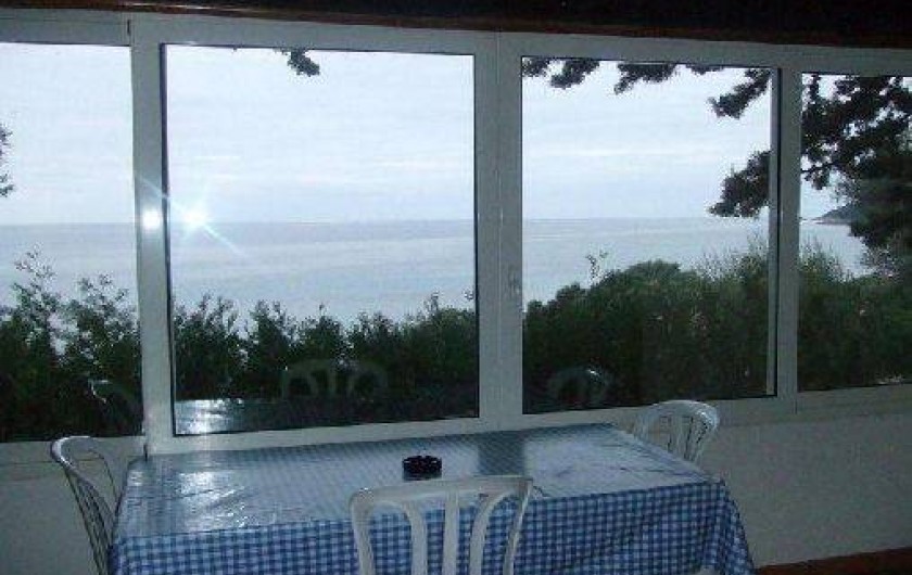 Location de vacances - Villa à Sainte-Lucie de Porto-Vecchio - terrasse