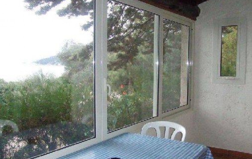 Location de vacances - Villa à Sainte-Lucie de Porto-Vecchio - térrasse