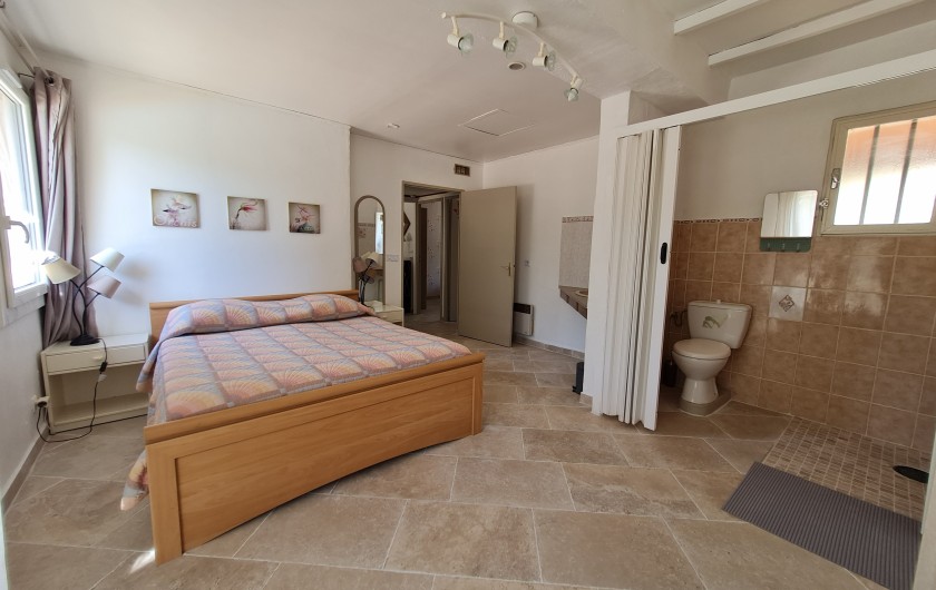 Location de vacances - Villa à Céreste - N°3) CHAMBRE PARENTAL  lit 160 cm