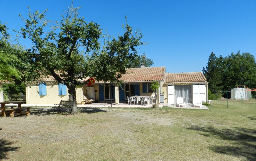 Location de vacances - Villa à Céreste - COTE TERASSE
