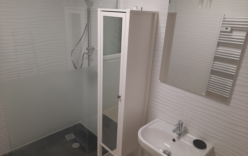 Location de vacances - Gîte à Bezinghem - salle d'eau