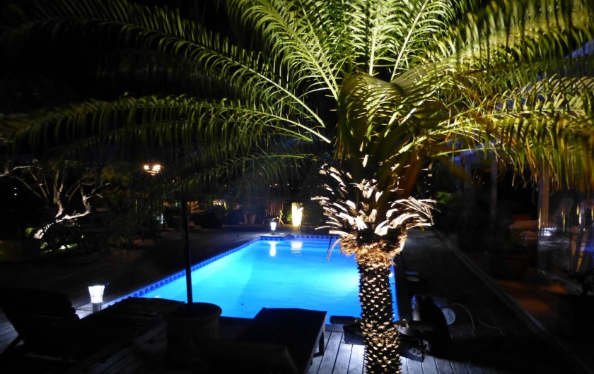Location de vacances - Gîte à Le François - Piscine  vue sur mer