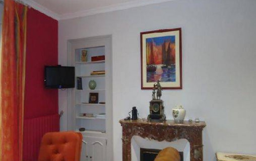 Location de vacances - Appartement à Saint-Malo - séjour -salon sur Mer