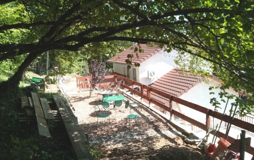 Location de vacances - Villa à Paladru - coin "Petite ripaille"