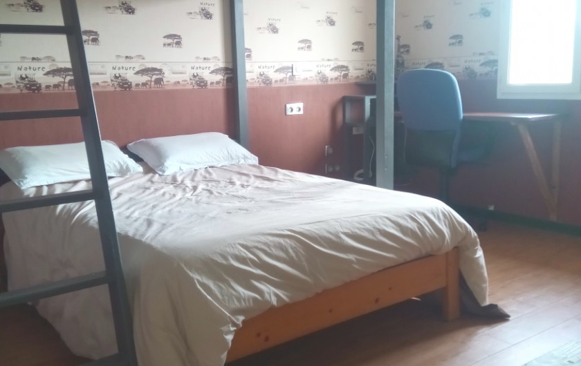 Location de vacances - Villa à Paladru - Chambre "Savane"