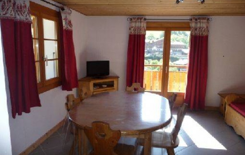 Location de vacances - Appartement à La Clusaz - Salon - séjour