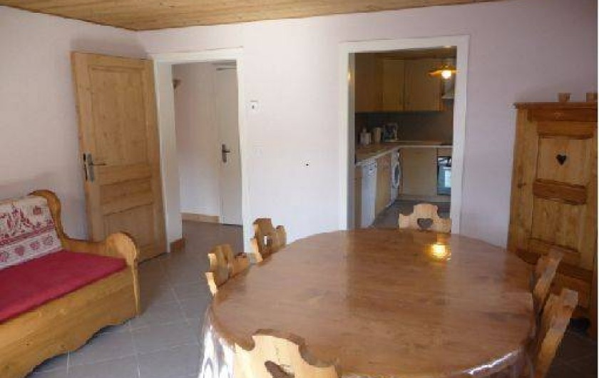 Location de vacances - Appartement à La Clusaz - Salon - séjour