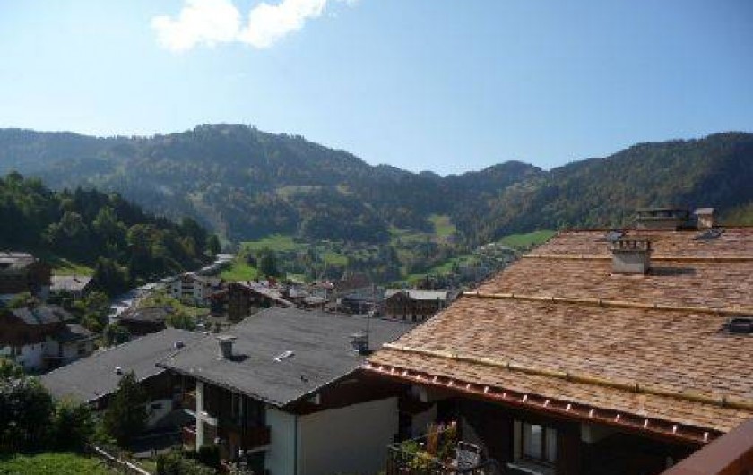 Location de vacances - Appartement à La Clusaz - Vue sur le village