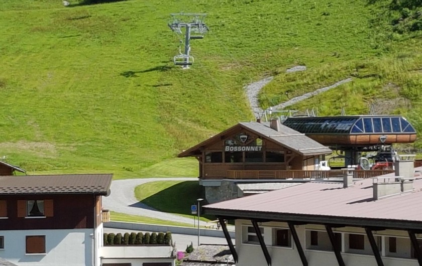 Location de vacances - Appartement à La Clusaz - Départ Télémix avec rassemblement ESF vac. scolaires