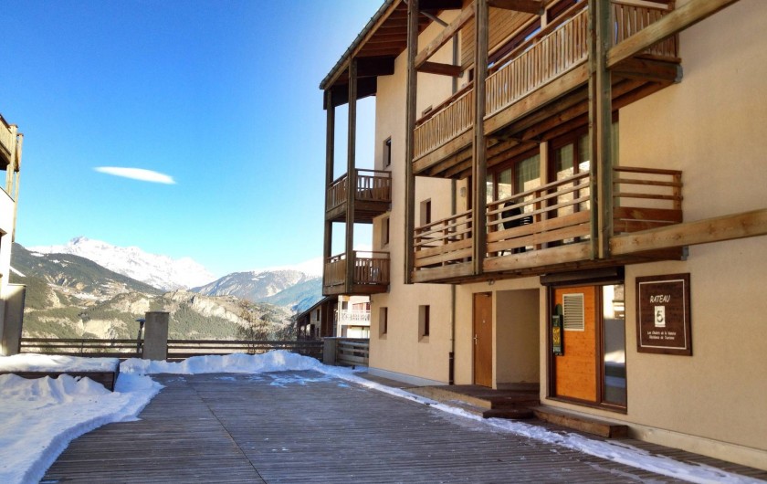 Location de vacances - Appartement à La Norma - Entrée de la Résidence - Bâtiment 5 - "LE RATEAU"