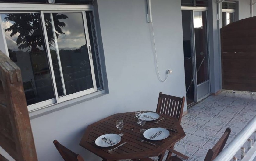 Location de vacances - Gîte à Sainte-Luce - Terrasse HIBISCUS