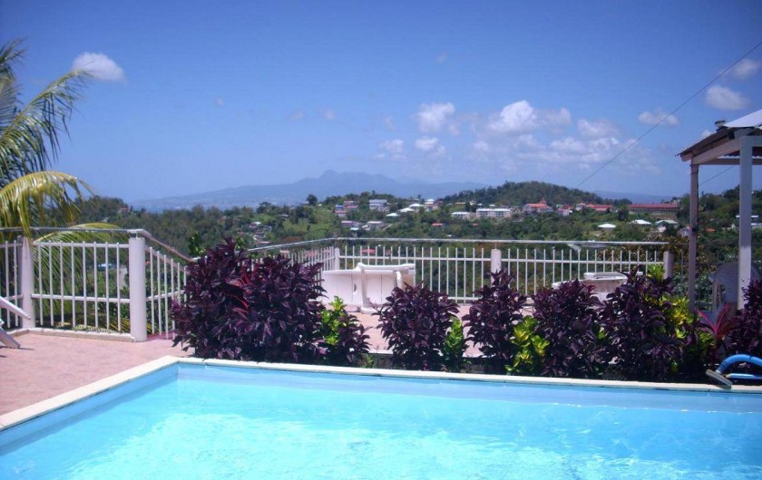 Location de vacances - Gîte à Sainte-Luce - LA Piscine et sa vue