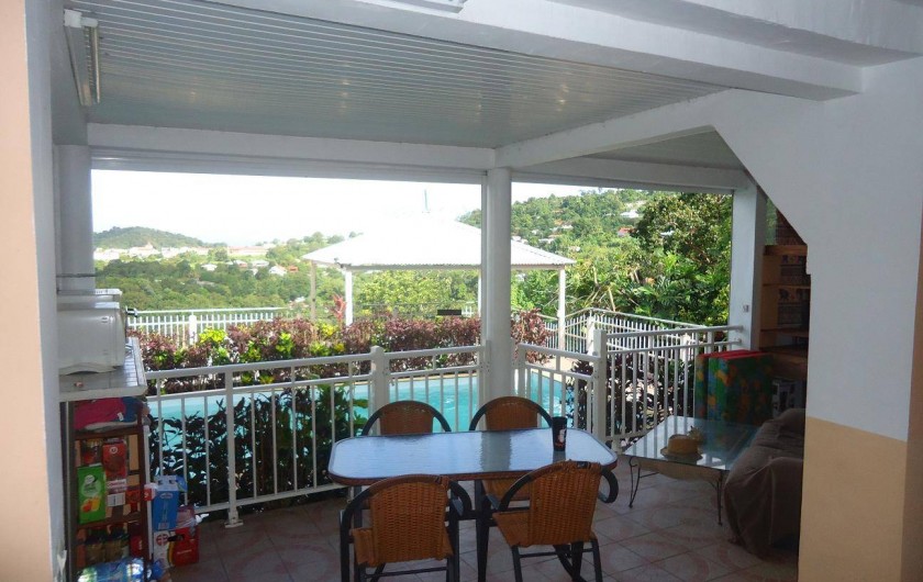 Location de vacances - Gîte à Sainte-Luce - Cuisine ouverte du BLACK PEARL