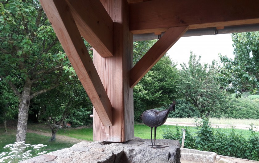Location de vacances - Gîte à Pouzauges - Une rénovation traditionnelle poutre et pierre de granite