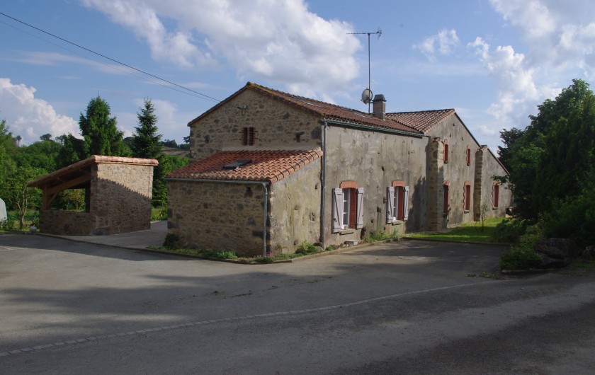 Location de vacances - Gîte à Pouzauges - Vous êtes bien arrivés au gîte des 2 Pat'.