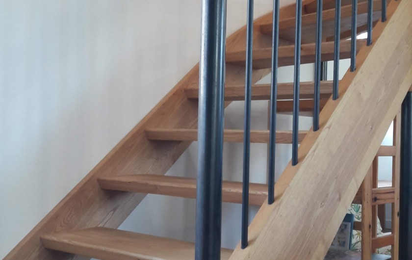 Location de vacances - Gîte à Pouzauges - L'accès aux chambres.