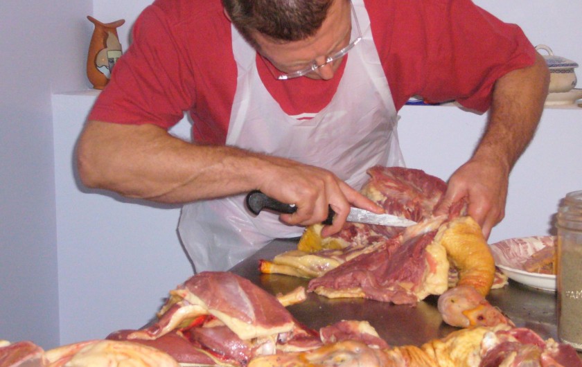 Location de vacances - Chambre d'hôtes à Seysses-Savès - Stage de découpe de canard