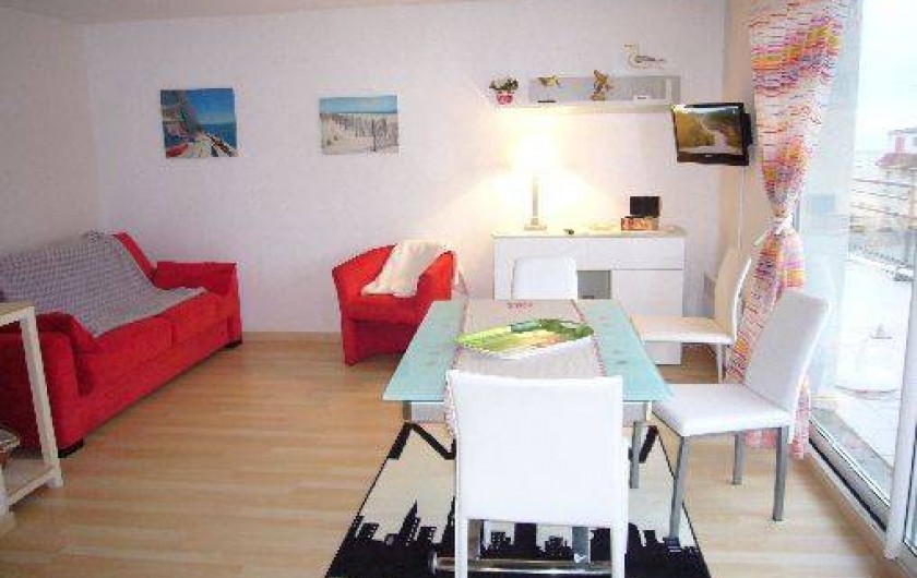 Location de vacances - Studio à Fort-Mahon-Plage - séjour