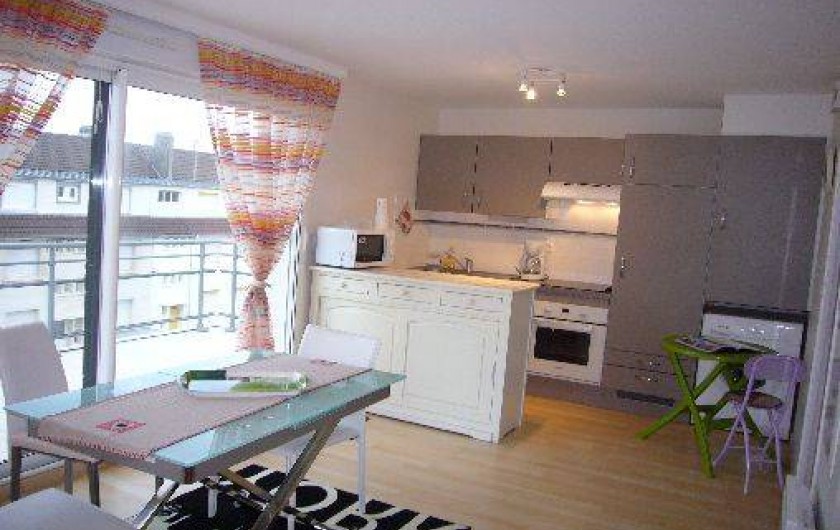 Location de vacances - Studio à Fort-Mahon-Plage - côté cuisine