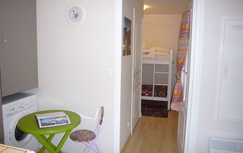 Location de vacances - Studio à Fort-Mahon-Plage - couloir