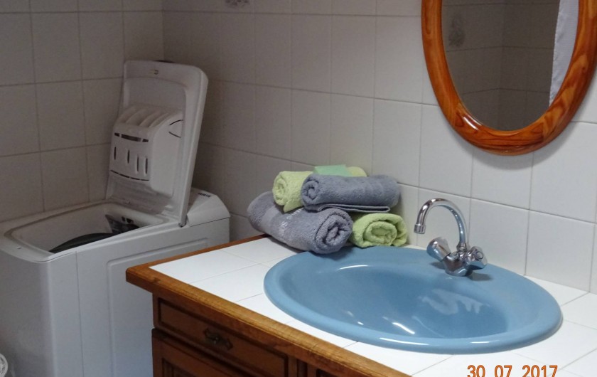 Location de vacances - Appartement à Cordon - Salle de Bain , avec baignoire et toilette inclus