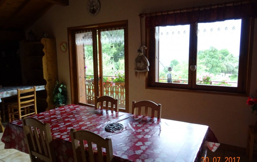 Location de vacances - Appartement à Cordon - Séjour