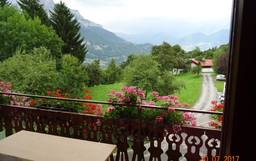 Location de vacances - Appartement à Cordon - Balcon