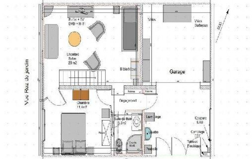 Location de vacances - Villa à Barneville-Carteret