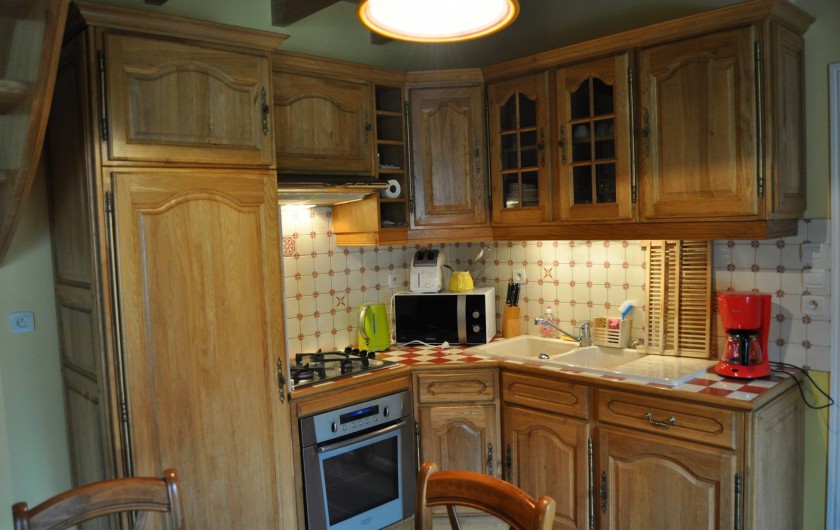 Location de vacances - Gîte à Lanvellec - Ty Nevez - cuisine intégrée