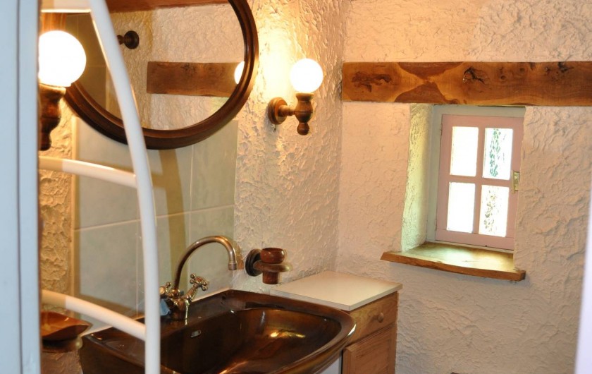 Location de vacances - Gîte à Lanvellec - Ty Coz - salle de bain