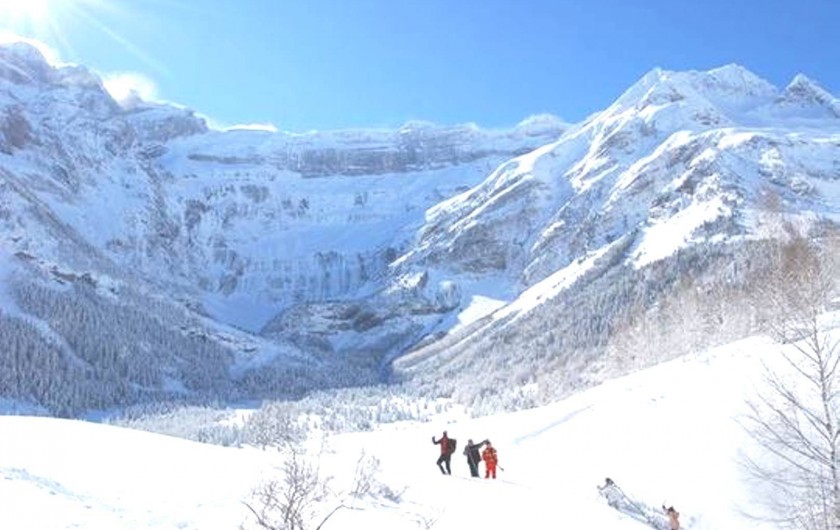 Location de vacances - Gîte à Esquièze-Sère - Raquette  en hiver  Cirque de  Gavarnie