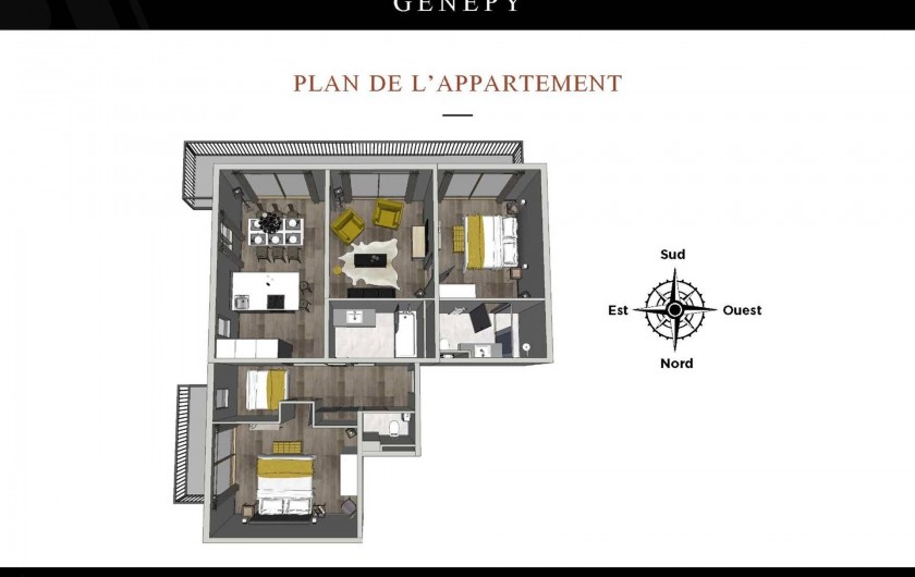 Location de vacances - Appartement à Brides-les-Bains