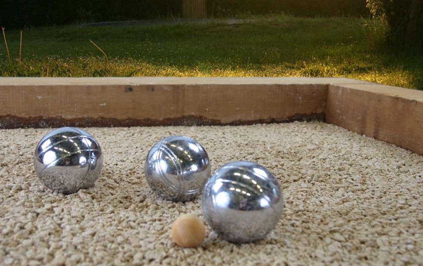 Location de vacances - Gîte à Bergheim - Terrain de pétanque à proximité