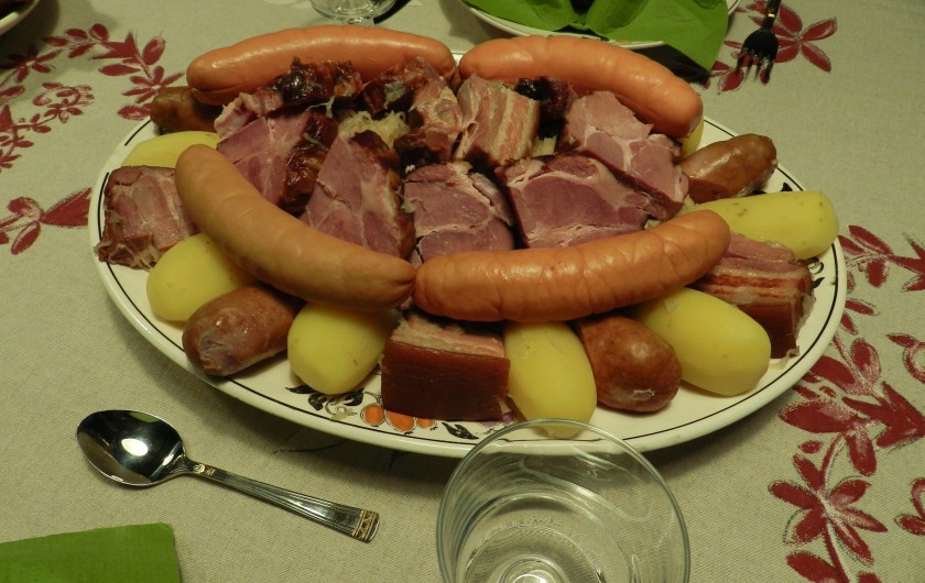 Location de vacances - Chambre d'hôtes à Gerbépal - Choucroute