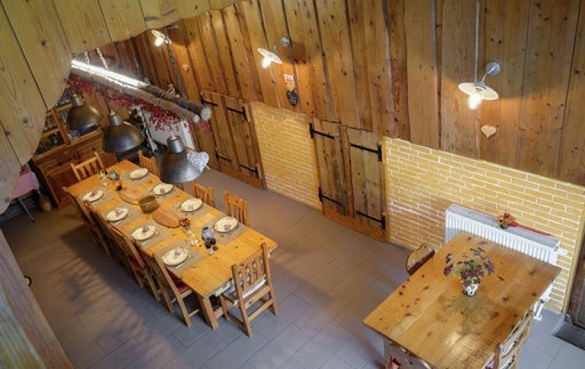 Location de vacances - Chambre d'hôtes à Gerbépal - Salle à Manger vue du Salon