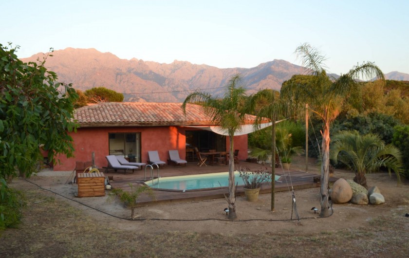 Location de vacances - Villa à Montegrosso - Vue générale