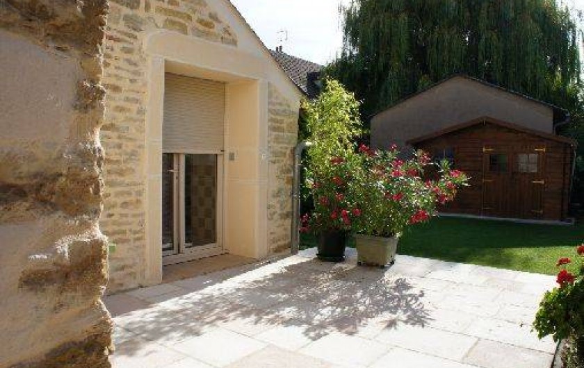 Location de vacances - Gîte à Bligny-lès-Beaune - Terrasse à votre disposition